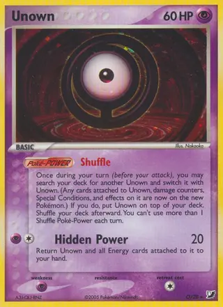 Carta Unown