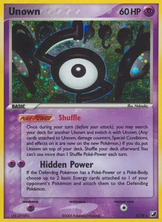 Carta Unown