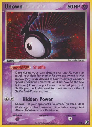Carta Unown
