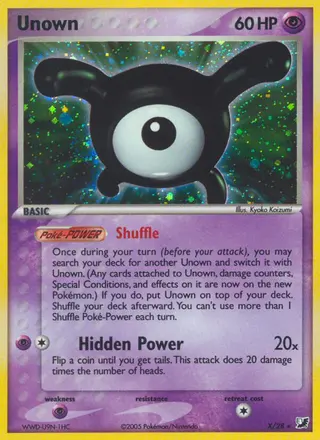 Carta Unown