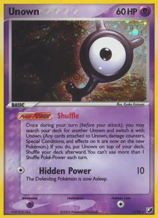 Carta Unown