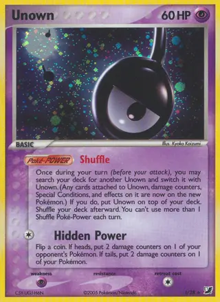 Carta Unown