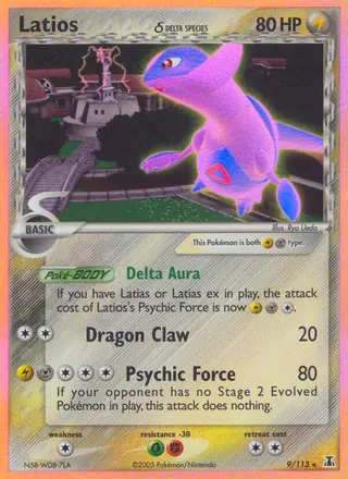 Carta Latios δ