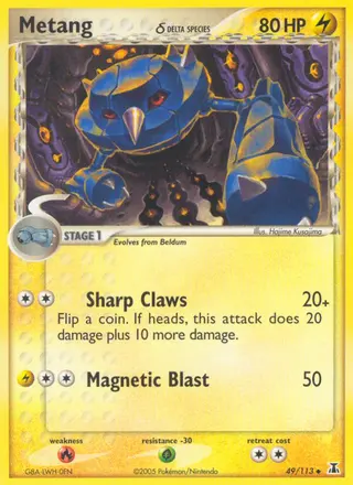 Carta Metang δ