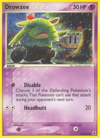 Carta Drowzee