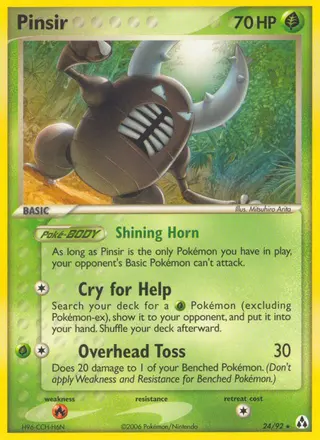 Carta Pinsir