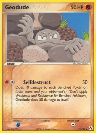 Carta Geodude