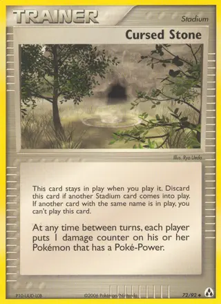 Carta Cursed Stone