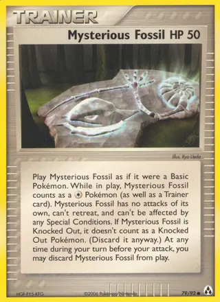 Carta Mysterious Fossil
