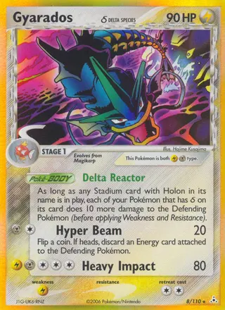 Carta Gyarados δ