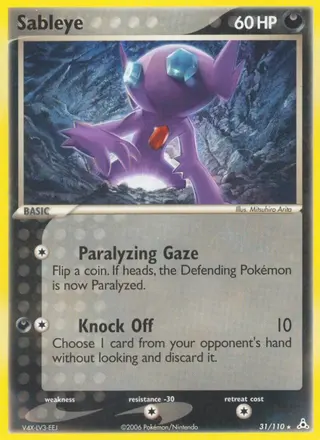 Carta Sableye