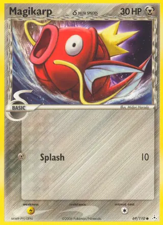 Carta Magikarp δ