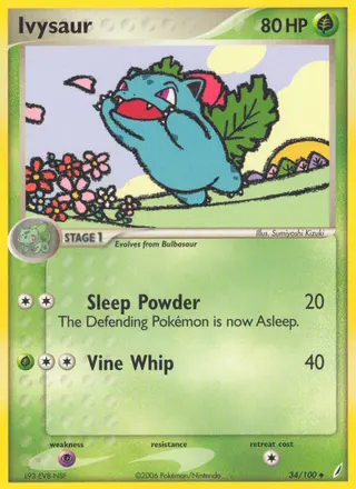 Carta Ivysaur