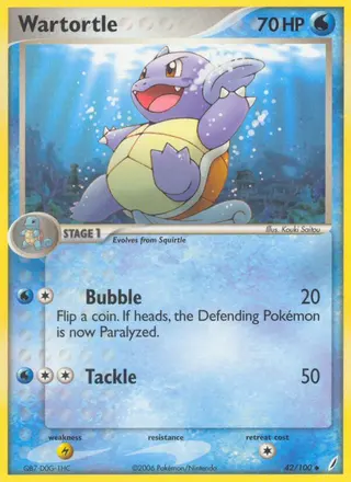 Carta Wartortle