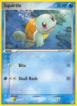 Carta Squirtle