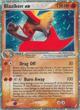 Carta Blaziken ex