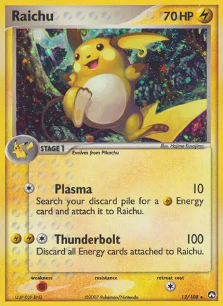 Carta Raichu