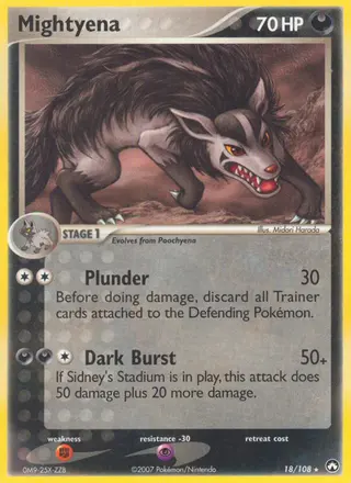 Carta Mightyena