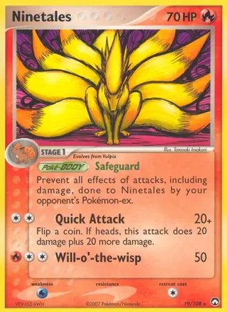 Carta Ninetales