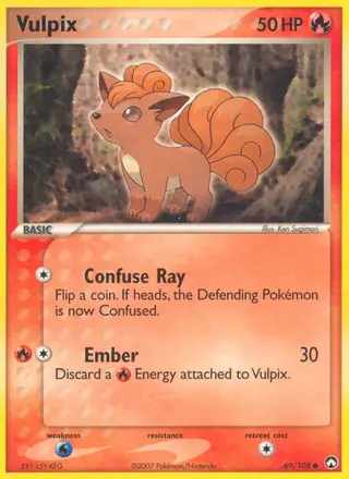 Carta Vulpix