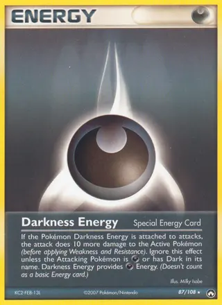 Carta Darkness Energy