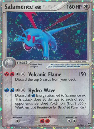 Carta Salamence ex