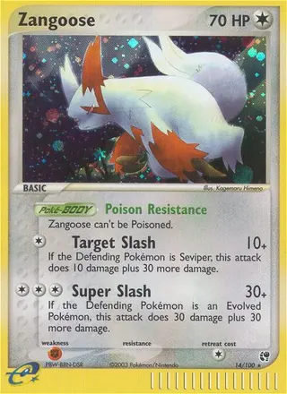 Carta Zangoose
