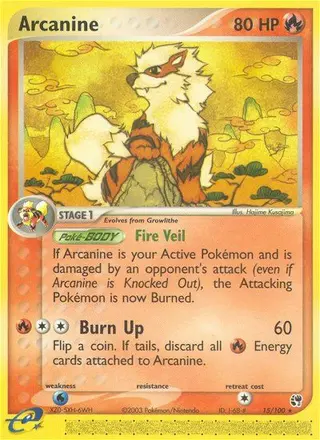 Carta Arcanine