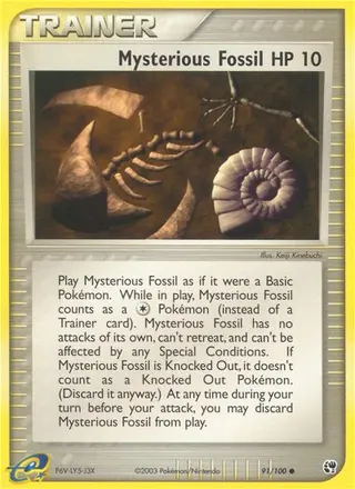 Carta Mysterious Fossil