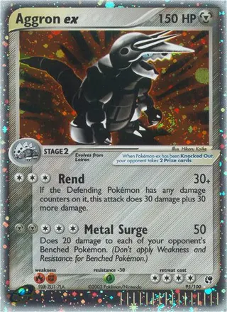 Carta Aggron ex