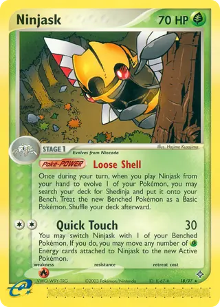 Carta Ninjask