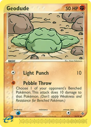 Carta Geodude