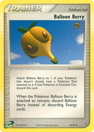 Carta Balloon Berry