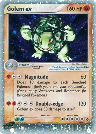 Carta Golem ex