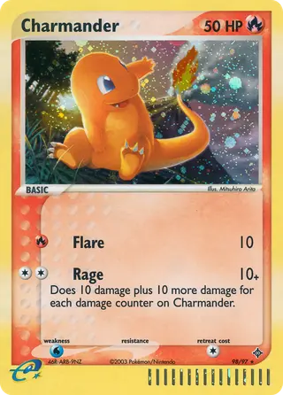 Carta Charmander