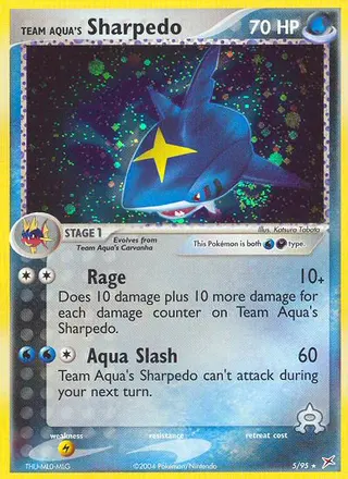 Carta Team Aqua's Sharpedo