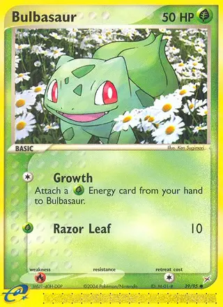 Carta Bulbasaur