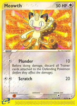 Carta Meowth