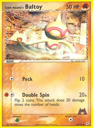 Carta Team Magma's Baltoy