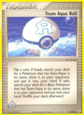 Carta Team Aqua Ball