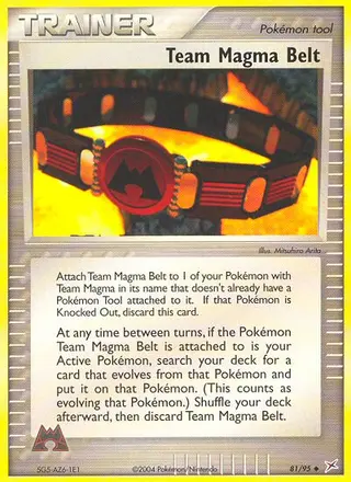 Carta Team Magma Belt