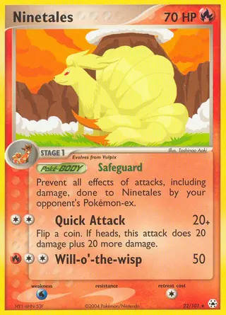 Carta Ninetales