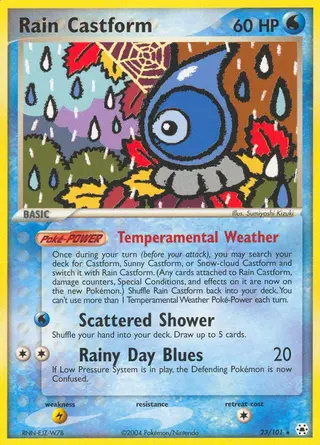 Carta Rain Castform