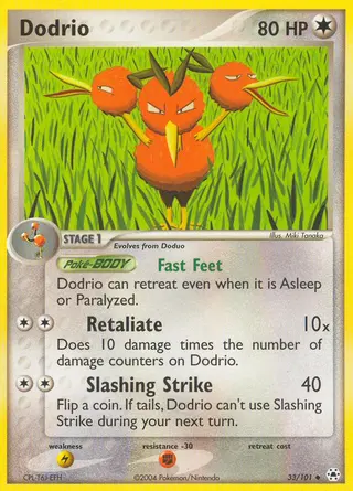 Carta Dodrio