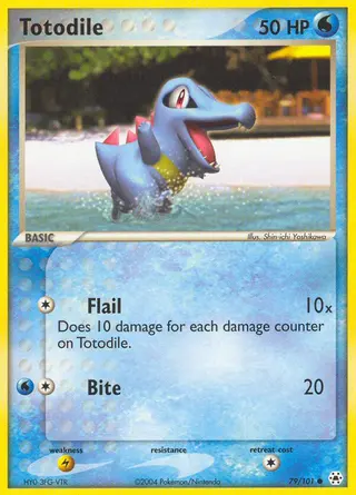 Carta Totodile