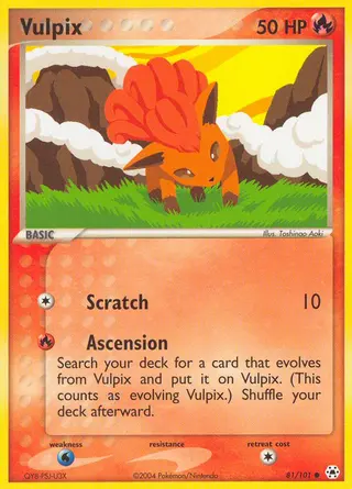 Carta Vulpix