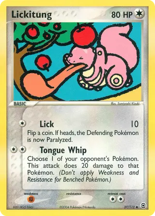 Carta Lickitung
