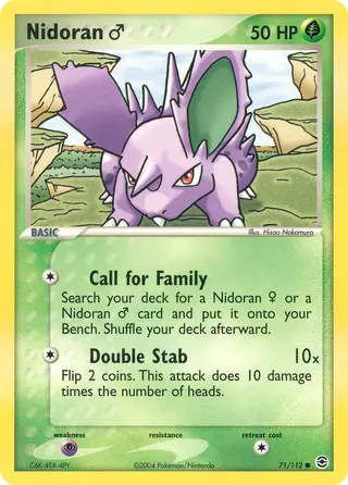 Carta Nidoran♂