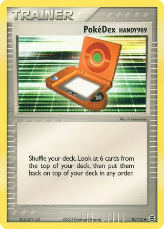 Carta PokéDex (HANDY909)