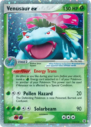 Carta Venusaur ex